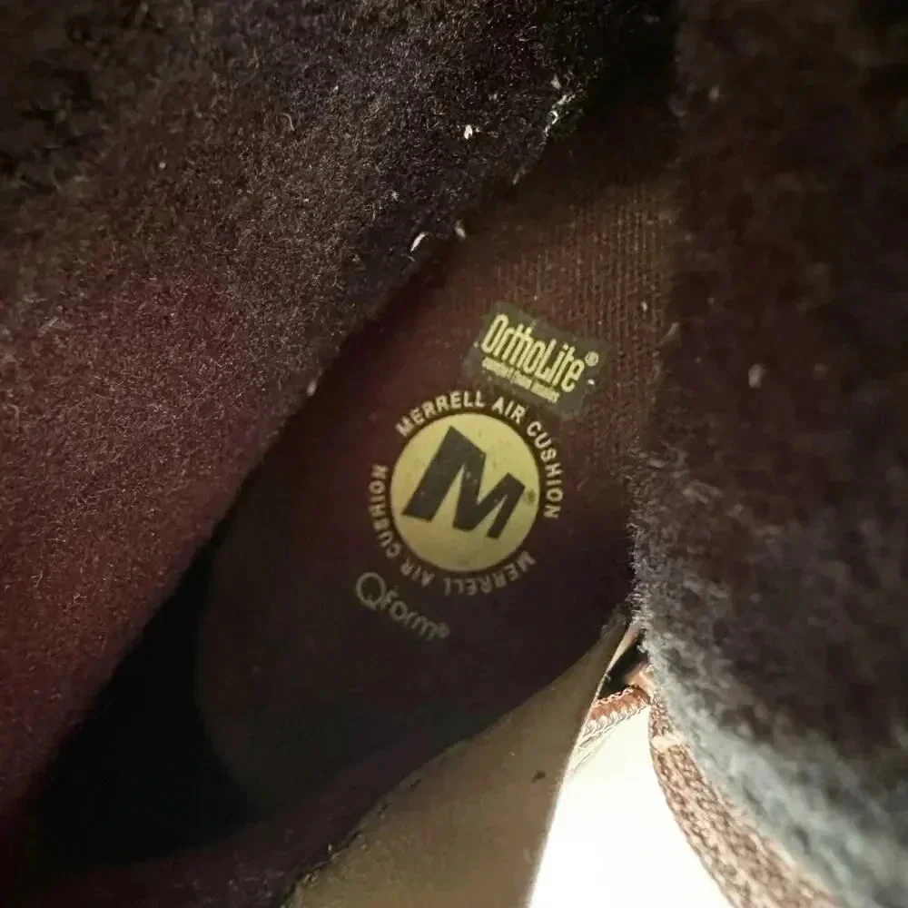 MERRELL Womens 5 Astoria Apres Brown Ski Winter Boots Polartec‎